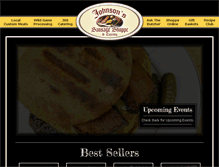 Tablet Screenshot of johnsonssausage.com